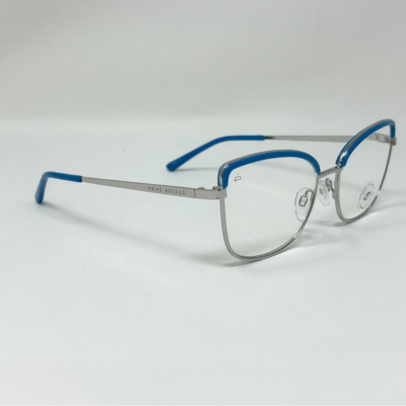 Prive Revaux Blue silver Copy Cat Readers +1.50 reading glasses blue light cat - Picture 2 of 13